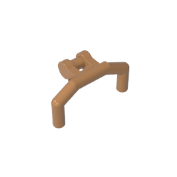 Handlebars with Angular Handles #98397 Handlebars with Angular Handles #98397 - 84-Medium Dark Flesh Lego Block Sets Alternative
