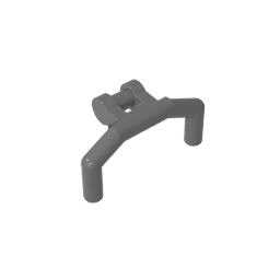 Handlebars with Angular Handles #98397 Handlebars with Angular Handles #98397 - 72-Dark Bluish Gray Lego Block Sets Alternative