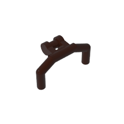 Handlebars with Angular Handles #98397 Handlebars with Angular Handles #98397 - 82-Dark Brown Lego Block Sets Alternative
