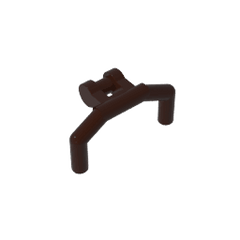 Handlebars with Angular Handles #98397 Handlebars with Angular Handles #98397 - 82-Dark Brown Lego Block Sets Alternative