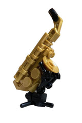 Musical Instruments Drumset with Rack-System/ Saxophone / Trumpet MOC Building Block Bricks |MocPixel Musical Instruments Drumset with Rack-System/ Saxophone / Trumpet MOC Building Block Bricks |MocPixel - Saxophone and Trumpet Lego Block Sets Alternative