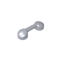 Bar 1 x 3 (Radio Handle, Phone Handset) #6190 Bar 1 x 3 (Radio Handle, Phone Handset) #6190 - 73-Flat Silver Lego Block Sets Alternative