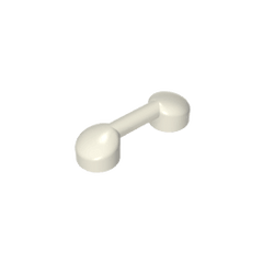 Bar 1 x 3 (Radio Handle, Phone Handset) #6190 Bar 1 x 3 (Radio Handle, Phone Handset) #6190 - 90-White Lego Block Sets Alternative
