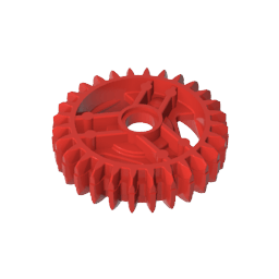 Differential Gear – 28 Teeth with Round Axle Hole #65413 Differential Gear – 28 Teeth with Round Axle Hole #65413 - 10-Red Lego Block Sets Alternative