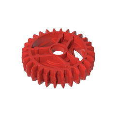 Differential Gear – 28 Teeth with Round Axle Hole #65413 Differential Gear – 28 Teeth with Round Axle Hole #65413 - 10-Red Lego Block Sets Alternative