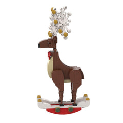 137PCS Christmas Elk Ornaments Decorations MOC Block Bricks |MocPixel 137PCS Christmas Elk Ornaments Decorations MOC Block Bricks |MocPixel - Red Lego Block Sets Alternative