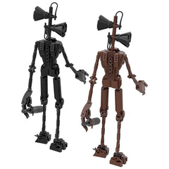 318PCS Siren Head MOC MOC Block Bricks |MocPixel 318PCS Siren Head MOC MOC Block Bricks |MocPixel - Brown+Black Lego Block Sets Alternative