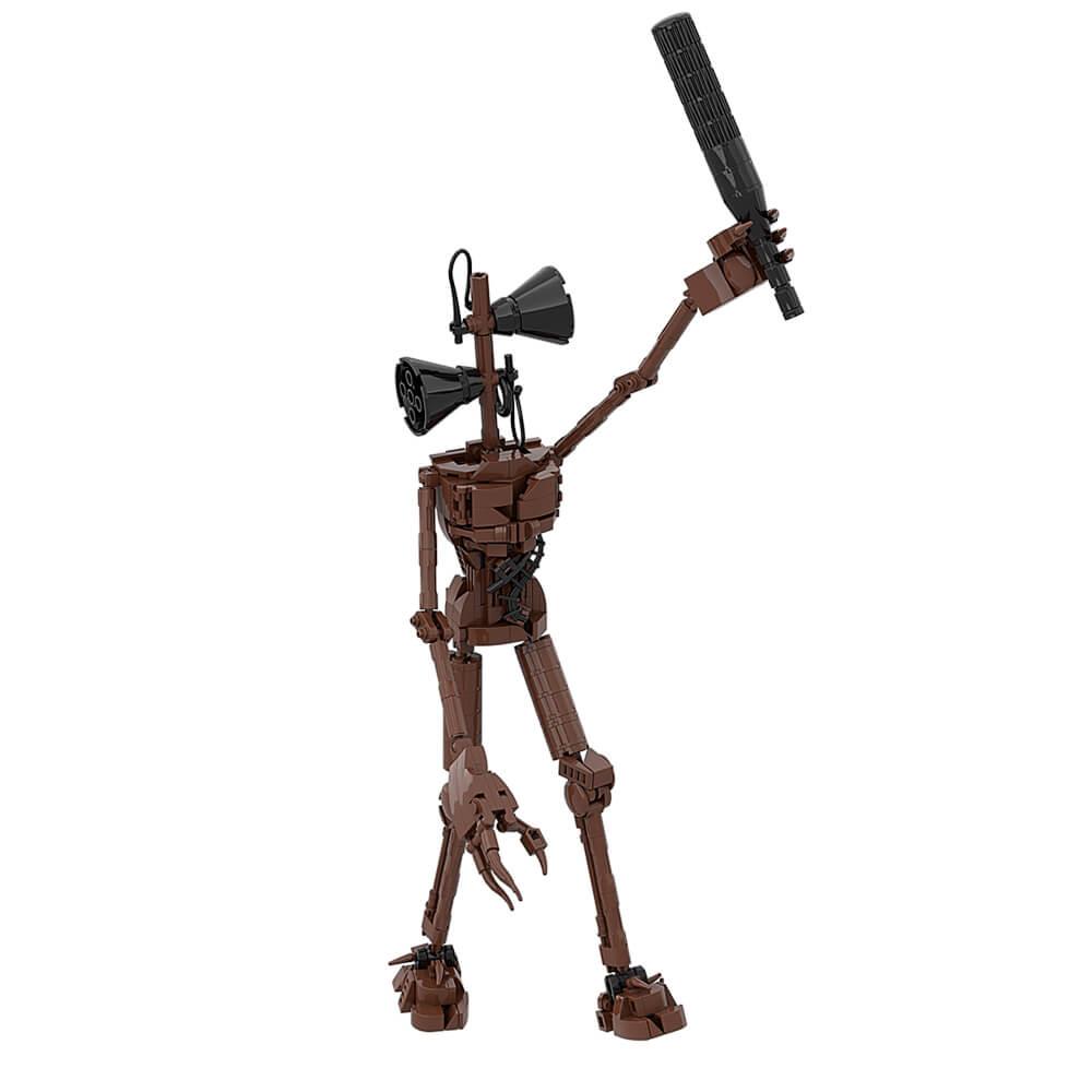 318PCS Siren Head MOC MOC Block Bricks |MocPixel 318PCS Siren Head MOC MOC Block Bricks |MocPixel - Brown Lego Block Sets Alternative