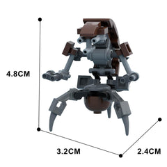 47PCS Destroyer Droid Space War MOC Building Block Bricks |MocPixel 47PCS Destroyer Droid Space War MOC Building Block Bricks |MocPixel - Default Title Lego Block Sets Alternative