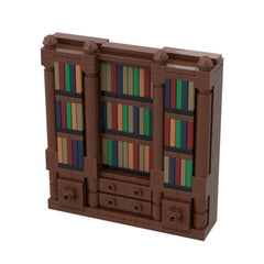 246PCS Book shelf MOC Building Block Bricks |MocPixel 246PCS Book shelf MOC Building Block Bricks |MocPixel - Default Title Lego Block Sets Alternative