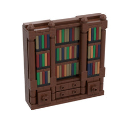 246PCS Book shelf MOC Building Block Bricks |MocPixel 246PCS Book shelf MOC Building Block Bricks |MocPixel - Default Title Lego Block Sets Alternative