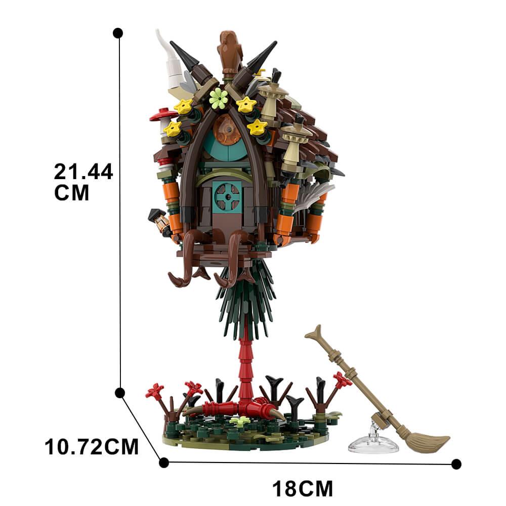 349PCS Baba Yaga hut MOC Building Block Bricks |MocPixel 349PCS Baba Yaga hut MOC Building Block Bricks |MocPixel - Default Title Lego Block Sets Alternative