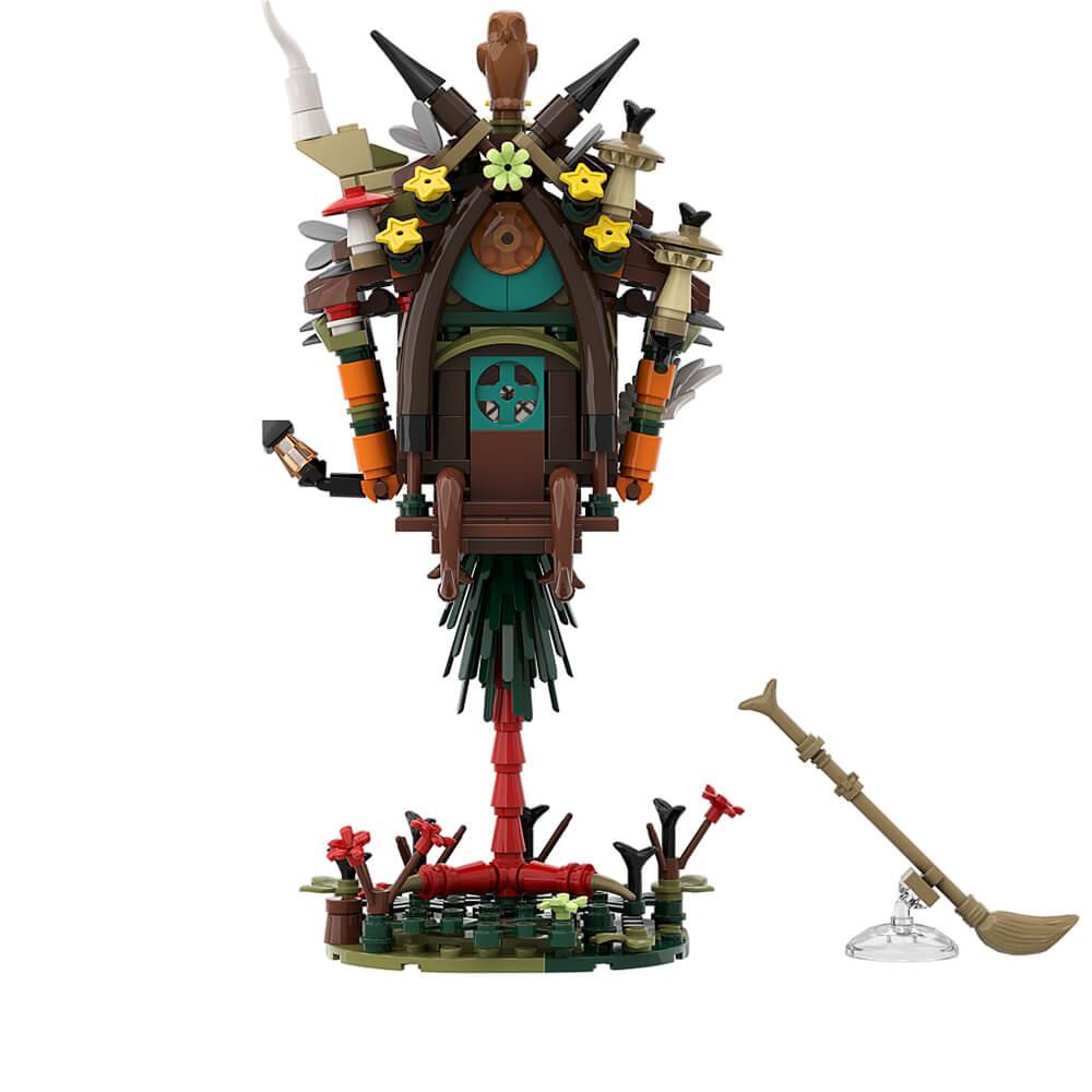 349PCS Baba Yaga hut MOC Building Block Bricks |MocPixel 349PCS Baba Yaga hut MOC Building Block Bricks |MocPixel - Default Title Lego Block Sets Alternative