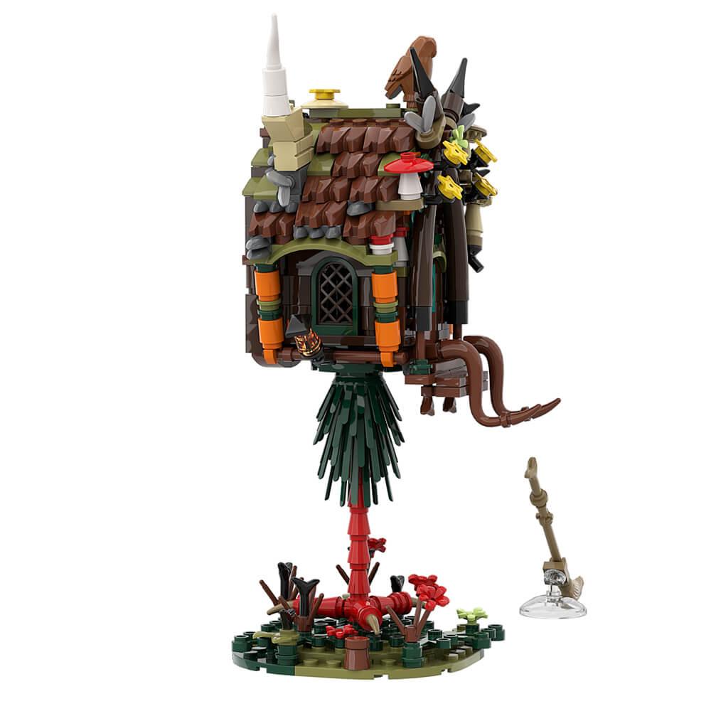 349PCS Baba Yaga hut MOC Building Block Bricks |MocPixel 349PCS Baba Yaga hut MOC Building Block Bricks |MocPixel - Default Title Lego Block Sets Alternative