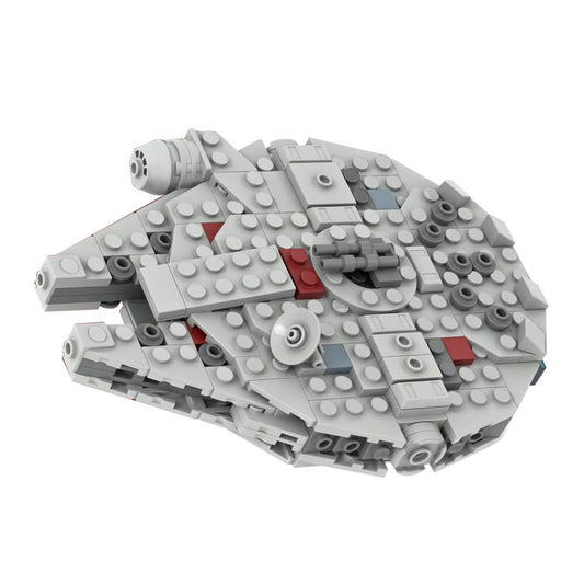 386PCS Micro Millennium Falcon Space War MOC Building Block Bricks |MocPixel 386PCS Micro Millennium Falcon Space War MOC Building Block Bricks |MocPixel - Default Title Lego Block Sets Alternative 1000
