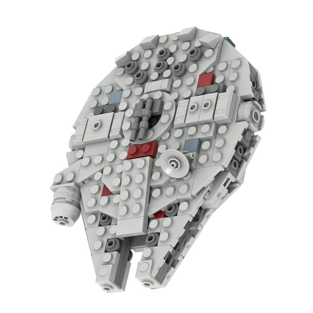 386PCS Micro Millennium Falcon Space War MOC Building Block Bricks |MocPixel 386PCS Micro Millennium Falcon Space War MOC Building Block Bricks |MocPixel - Default Title Lego Block Sets Alternative