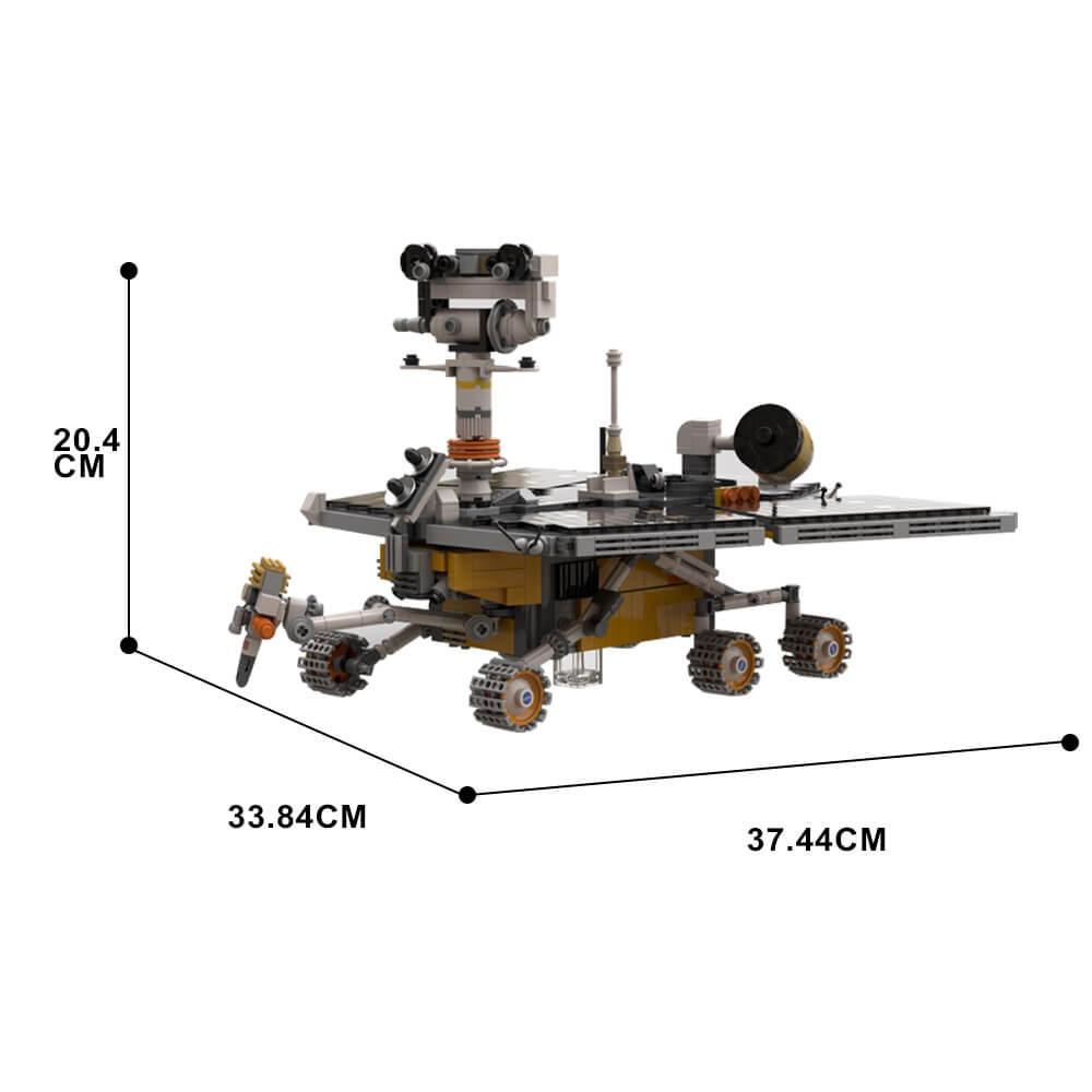 1525PCS NASA Mars Exploration Rover Spirit Opportunity MOC Building Block Bricks |MocPixel 1525PCS NASA Mars Exploration Rover Spirit Opportunity MOC Building Block Bricks |MocPixel - Default Title Lego Block Sets Alternative