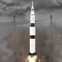 165PCS Apollo Saturn V, 1:330 scale MOC Building Block Bricks |MocPixel 165PCS Apollo Saturn V, 1:330 scale MOC Building Block Bricks |MocPixel - Default Title Lego Block Sets Alternative