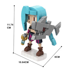 198PCS Jinx MOC Building Block Bricks |MocPixel 198PCS Jinx MOC Building Block Bricks |MocPixel - Default Title Lego Block Sets Alternative