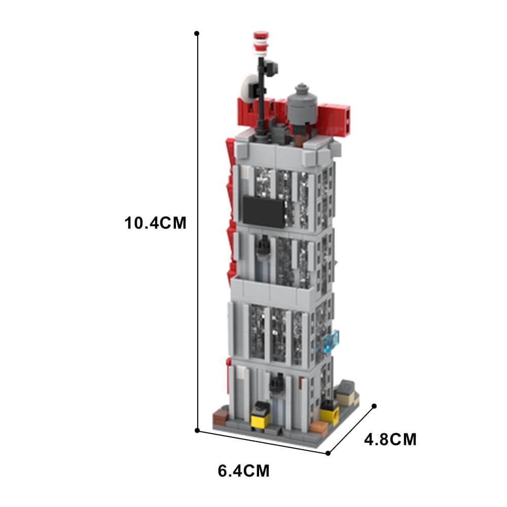 551PCS Mini Modular 76178 Daily Bugle MOC Building Block Bricks |MocPixel 551PCS Mini Modular 76178 Daily Bugle MOC Building Block Bricks |MocPixel - Default Title Lego Block Sets Alternative