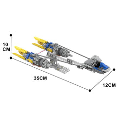 332PCS Anakin's Podracer set 75258 MOD Space War MOC Building Block Bricks |MocPixel 332PCS Anakin's Podracer set 75258 MOD Space War MOC Building Block Bricks |MocPixel - Default Title Lego Block Sets Alternative