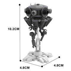 61PCS Imperial Probe Droid Space War MOC Building Block Bricks |MocPixel 61PCS Imperial Probe Droid Space War MOC Building Block Bricks |MocPixel - Default Title Lego Block Sets Alternative