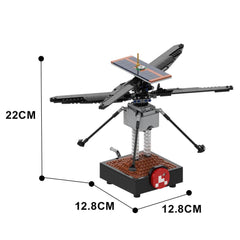 729PCS NASA Mars Helicopter Ingenuity Ginny MOC Building Block Bricks |MocPixel 729PCS NASA Mars Helicopter Ingenuity Ginny MOC Building Block Bricks |MocPixel - Default Title Lego Block Sets Alternative
