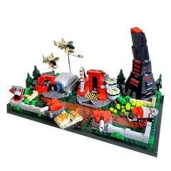 1343 PCS Microscale NOD-Base by Florian Weise MOC Building Block Bricks |MocPixel 1343 PCS Microscale NOD-Base by Florian Weise MOC Building Block Bricks |MocPixel - Default Title Lego Block Sets Alternative