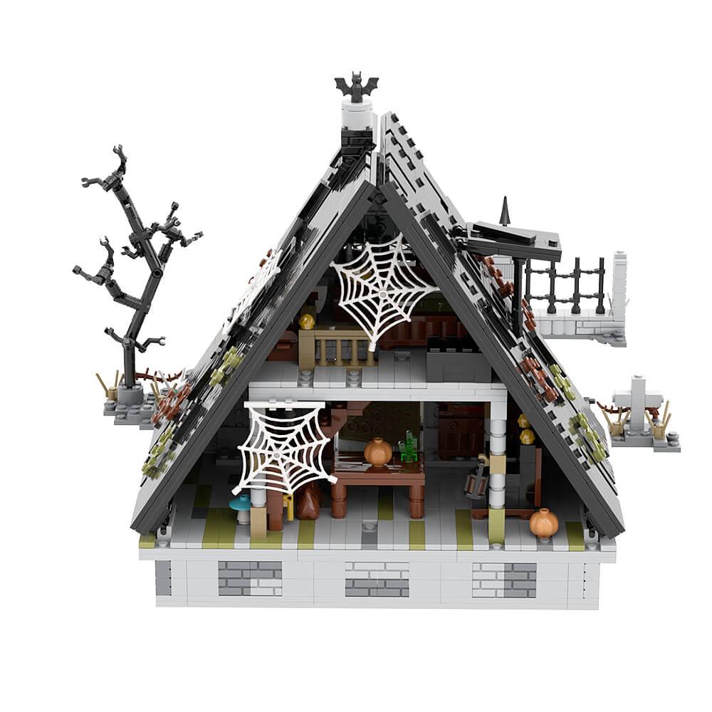1522PCS Halloween A-frame house MOC Building Block Bricks |MocPixel 1522PCS Halloween A-frame house MOC Building Block Bricks |MocPixel - Default Title Lego Block Sets Alternative