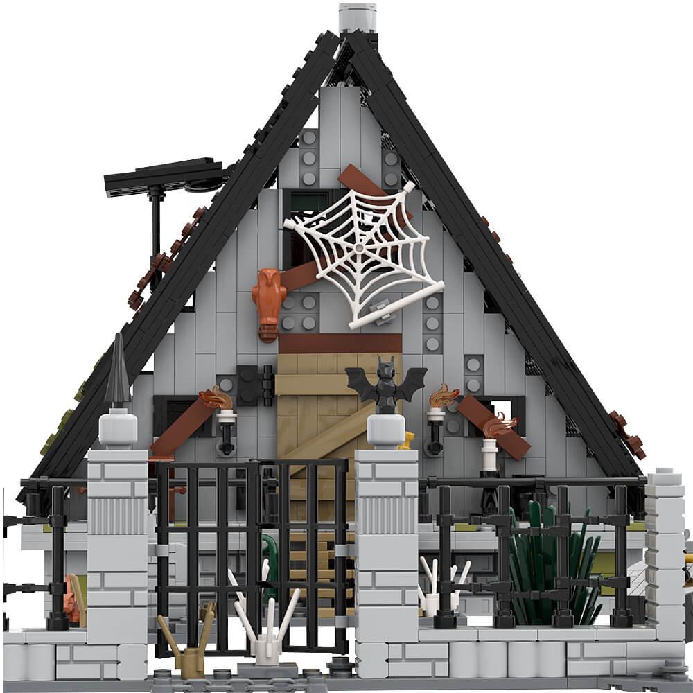 1522PCS Halloween A-frame house MOC Building Block Bricks |MocPixel 1522PCS Halloween A-frame house MOC Building Block Bricks |MocPixel - Default Title Lego Block Sets Alternative
