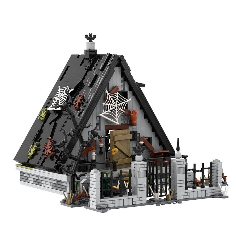 1522PCS Halloween A-frame house MOC Building Block Bricks |MocPixel 1522PCS Halloween A-frame house MOC Building Block Bricks |MocPixel - Default Title Lego Block Sets Alternative