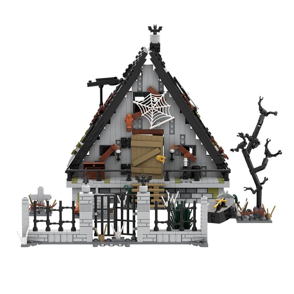 1522PCS Halloween A-frame house MOC Building Block Bricks |MocPixel 1522PCS Halloween A-frame house MOC Building Block Bricks |MocPixel - Default Title Lego Block Sets Alternative