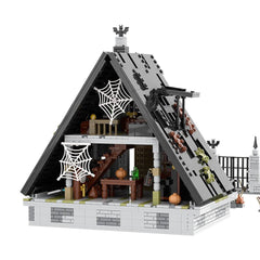 1522PCS Halloween A-frame house MOC Building Block Bricks |MocPixel 1522PCS Halloween A-frame house MOC Building Block Bricks |MocPixel - Default Title Lego Block Sets Alternative