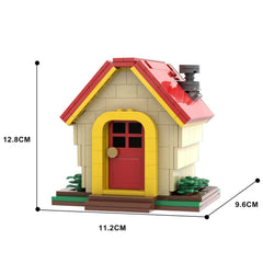 283PCS Animal Cross Mini House 1 MOC Building Block Bricks |MocPixel 283PCS Animal Cross Mini House 1 MOC Building Block Bricks |MocPixel - Default Title Lego Block Sets Alternative