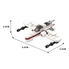 213PCS/224PCS Micro Republic/Rebel Starfighters Space War MOC Building Block Bricks |MocPixel 213PCS/224PCS Micro Republic/Rebel Starfighters Space War MOC Building Block Bricks |MocPixel - 213PCS Lego Block Sets Alternative