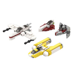 213PCS/224PCS Micro Republic/Rebel Starfighters Space War MOC Building Block Bricks |MocPixel 213PCS/224PCS Micro Republic/Rebel Starfighters Space War MOC Building Block Bricks |MocPixel - 213PCS Lego Block Sets Alternative