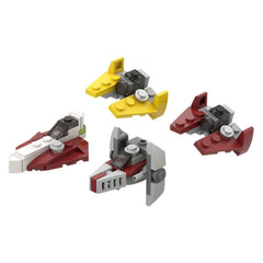 213PCS/224PCS Micro Republic/Rebel Starfighters Space War MOC Building Block Bricks |MocPixel 213PCS/224PCS Micro Republic/Rebel Starfighters Space War MOC Building Block Bricks |MocPixel - 213PCS Lego Block Sets Alternative