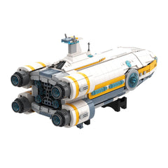 1438PCS Aurora Capital Ship of the Deep Sea MOC Building Block Bricks |MocPixel 1438PCS Aurora Capital Ship of the Deep Sea MOC Building Block Bricks |MocPixel - Default Title Lego Block Sets Alternative