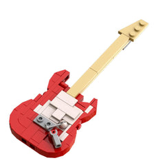 61PCS Fender Stratocaster MOC Building Block Bricks |MocPixel 61PCS Fender Stratocaster MOC Building Block Bricks |MocPixel - Default Title Lego Block Sets Alternative