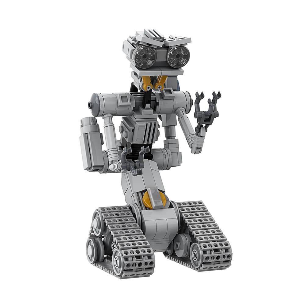 313PCS Johnny 5/ Thunderbolt 5 from Movie Short Curcuits MOC Building Block Bricks |MocPixel 313PCS Johnny 5/ Thunderbolt 5 from Movie Short Curcuits MOC Building Block Bricks |MocPixel - 1 Set Lego Block Sets Alternative