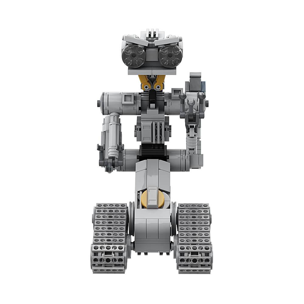 313PCS Johnny 5/ Thunderbolt 5 from Movie Short Curcuits MOC Building Block Bricks |MocPixel 313PCS Johnny 5/ Thunderbolt 5 from Movie Short Curcuits MOC Building Block Bricks |MocPixel - 1 Set Lego Block Sets Alternative
