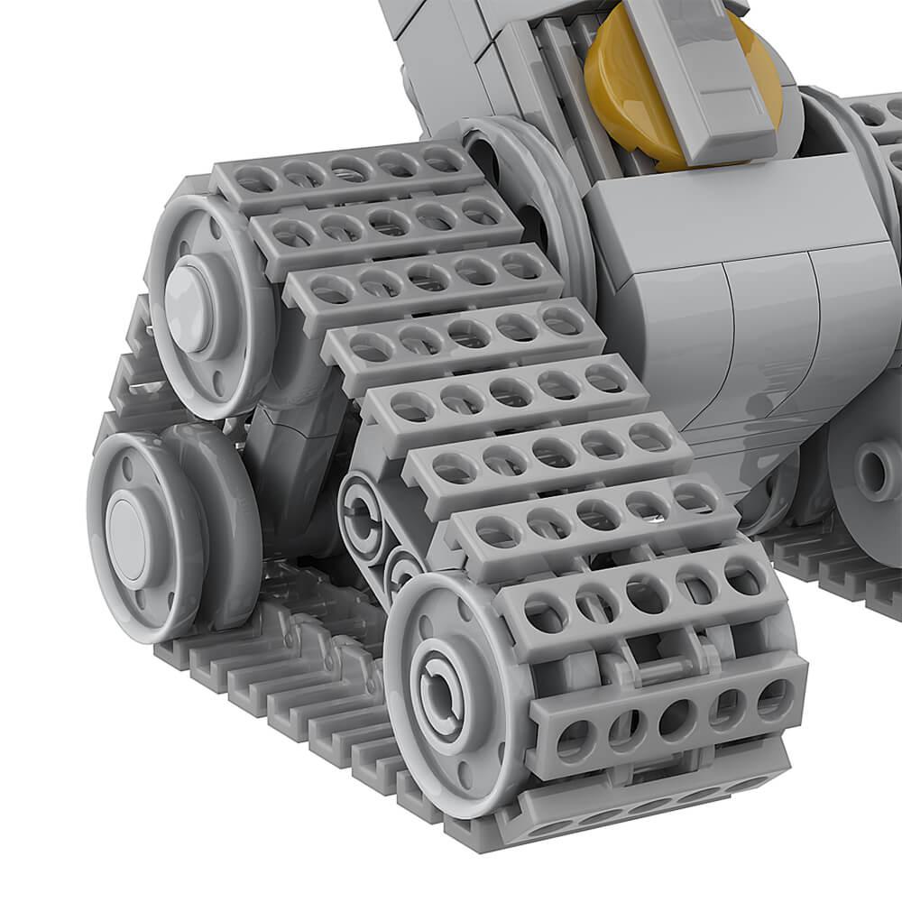 313PCS Johnny 5/ Thunderbolt 5 from Movie Short Curcuits MOC Building Block Bricks |MocPixel 313PCS Johnny 5/ Thunderbolt 5 from Movie Short Curcuits MOC Building Block Bricks |MocPixel - 1 Set Lego Block Sets Alternative