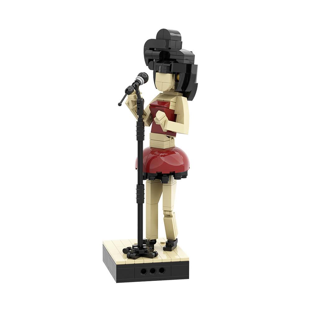 216PCS Amy Winehouse MOC Building Block Bricks |MocPixel 216PCS Amy Winehouse MOC Building Block Bricks |MocPixel - Default Title Lego Block Sets Alternative