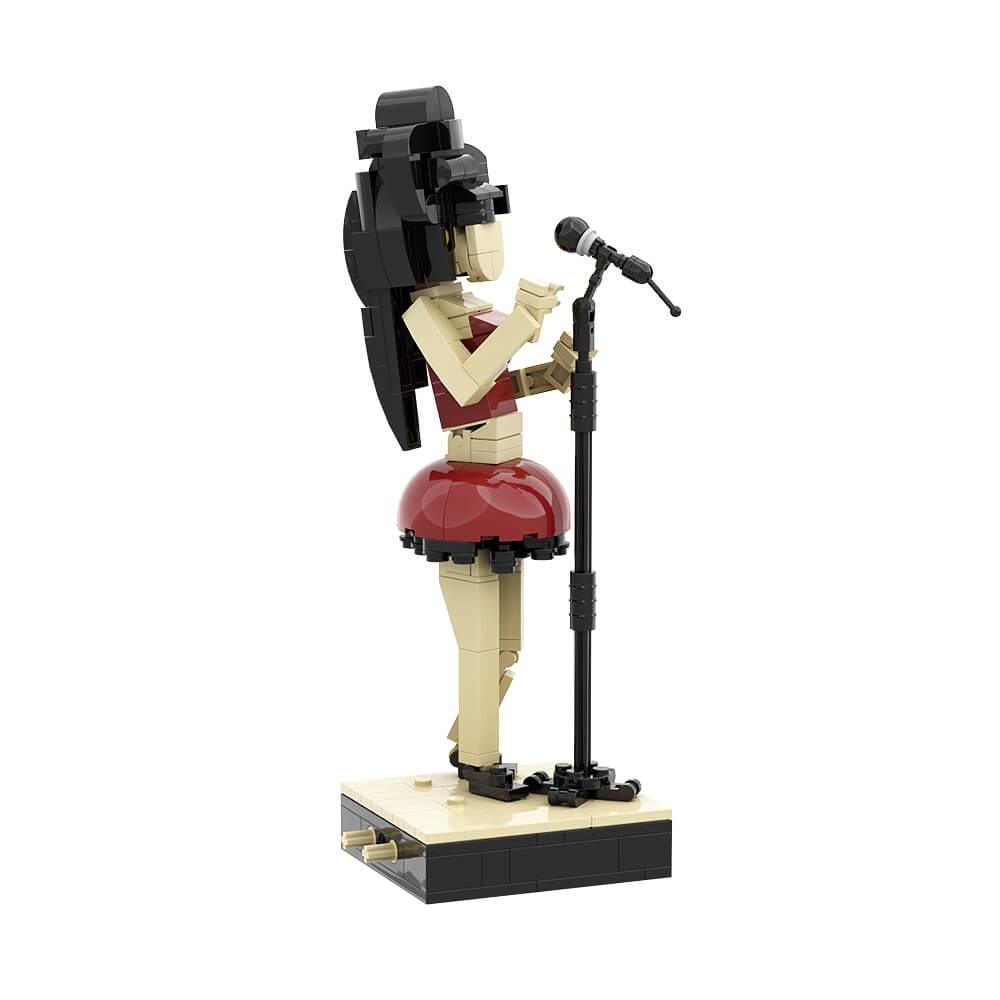 216PCS Amy Winehouse MOC Building Block Bricks |MocPixel 216PCS Amy Winehouse MOC Building Block Bricks |MocPixel - Default Title Lego Block Sets Alternative