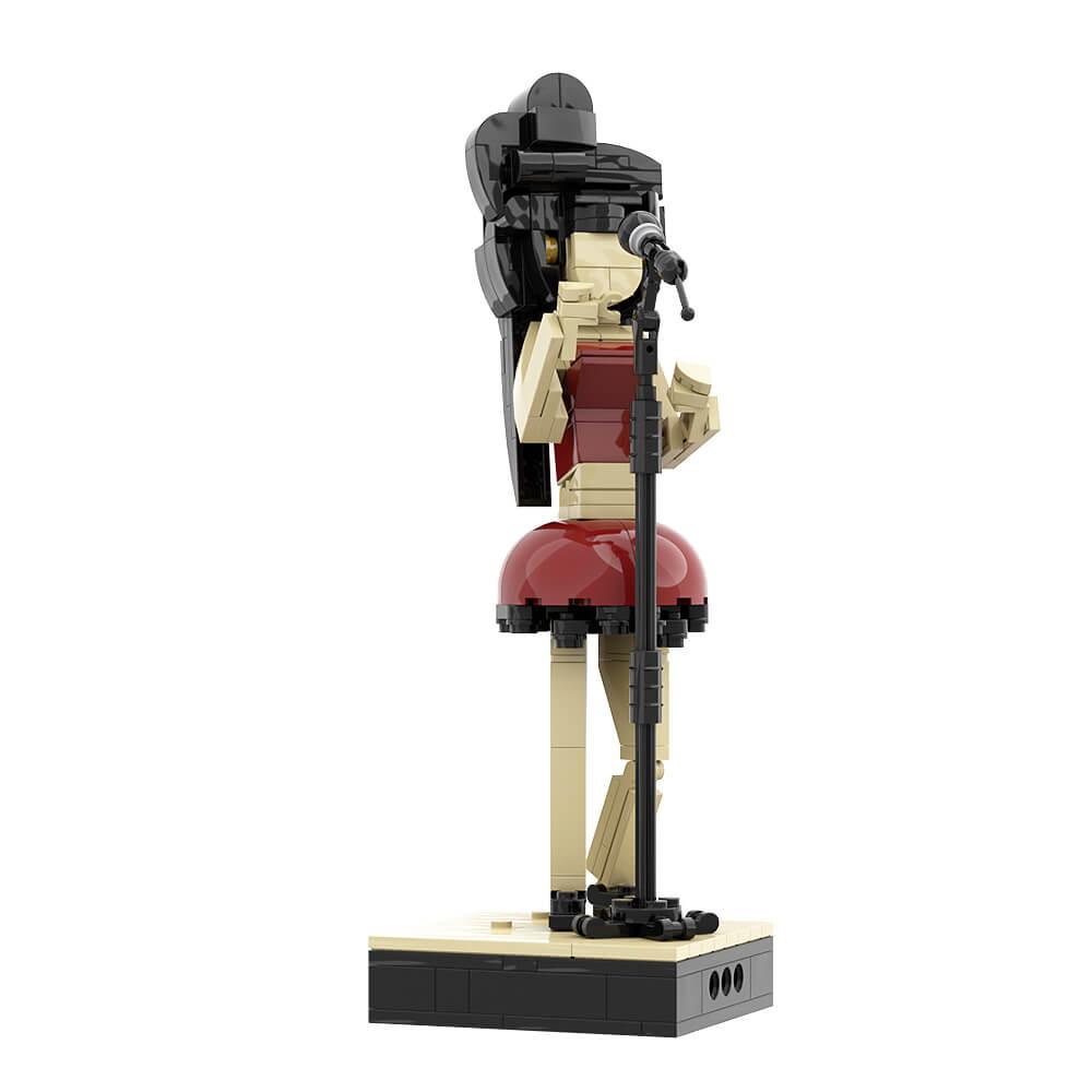 216PCS Amy Winehouse MOC Building Block Bricks |MocPixel 216PCS Amy Winehouse MOC Building Block Bricks |MocPixel - Default Title Lego Block Sets Alternative