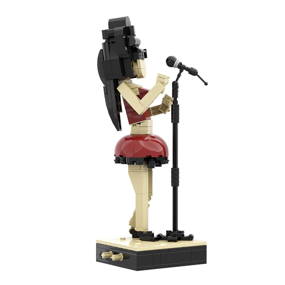 216PCS Amy Winehouse MOC Building Block Bricks |MocPixel 216PCS Amy Winehouse MOC Building Block Bricks |MocPixel - Default Title Lego Block Sets Alternative