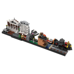 552PCS Back to the Future Skyline Architecture MOC Building Block Bricks |MocPixel 552PCS Back to the Future Skyline Architecture MOC Building Block Bricks |MocPixel - Default Title Lego Block Sets Alternative