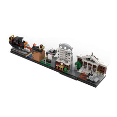 552PCS Back to the Future Skyline Architecture MOC Building Block Bricks |MocPixel 552PCS Back to the Future Skyline Architecture MOC Building Block Bricks |MocPixel - Default Title Lego Block Sets Alternative