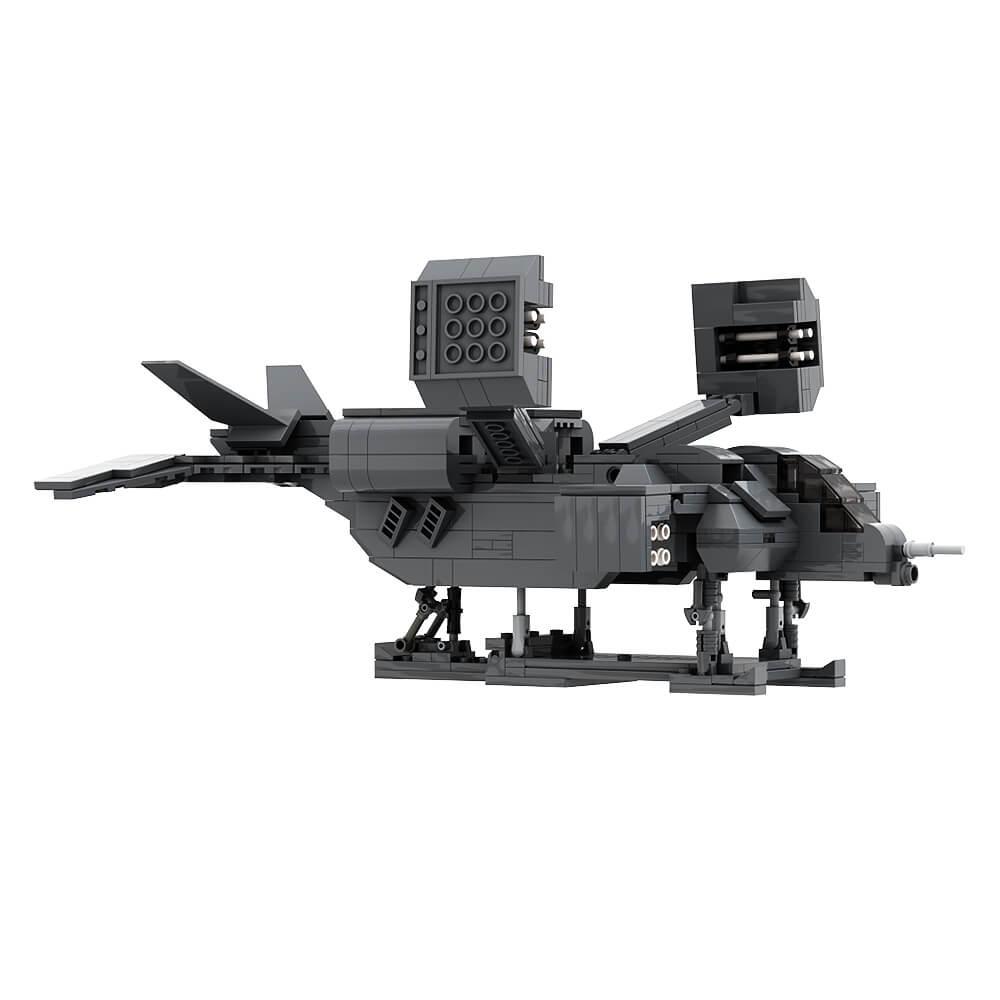 676PCS Aliens Cheyenne Dropship and APC MOC Building Block Bricks |MocPixel 676PCS Aliens Cheyenne Dropship and APC MOC Building Block Bricks |MocPixel - Cheyenne + UD-4L Lego Block Sets Alternative