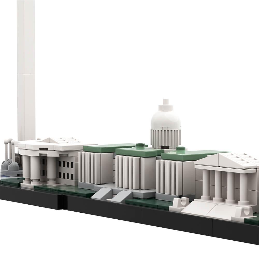 278PCS Washington DC Skyline MOC Building Block Bricks |MocPixel 278PCS Washington DC Skyline MOC Building Block Bricks |MocPixel - Default Title Lego Block Sets Alternative